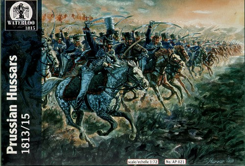 Waterloo 1815 WLAP021 1:72 Prussian Hussars of Brandenburg 1813-15
