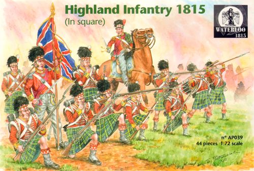 Waterloo 1815 WLAP039 1:72 Highland