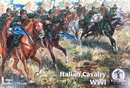 Waterloo 1815 WLAP042 1:72 Italian WWI Cavalry