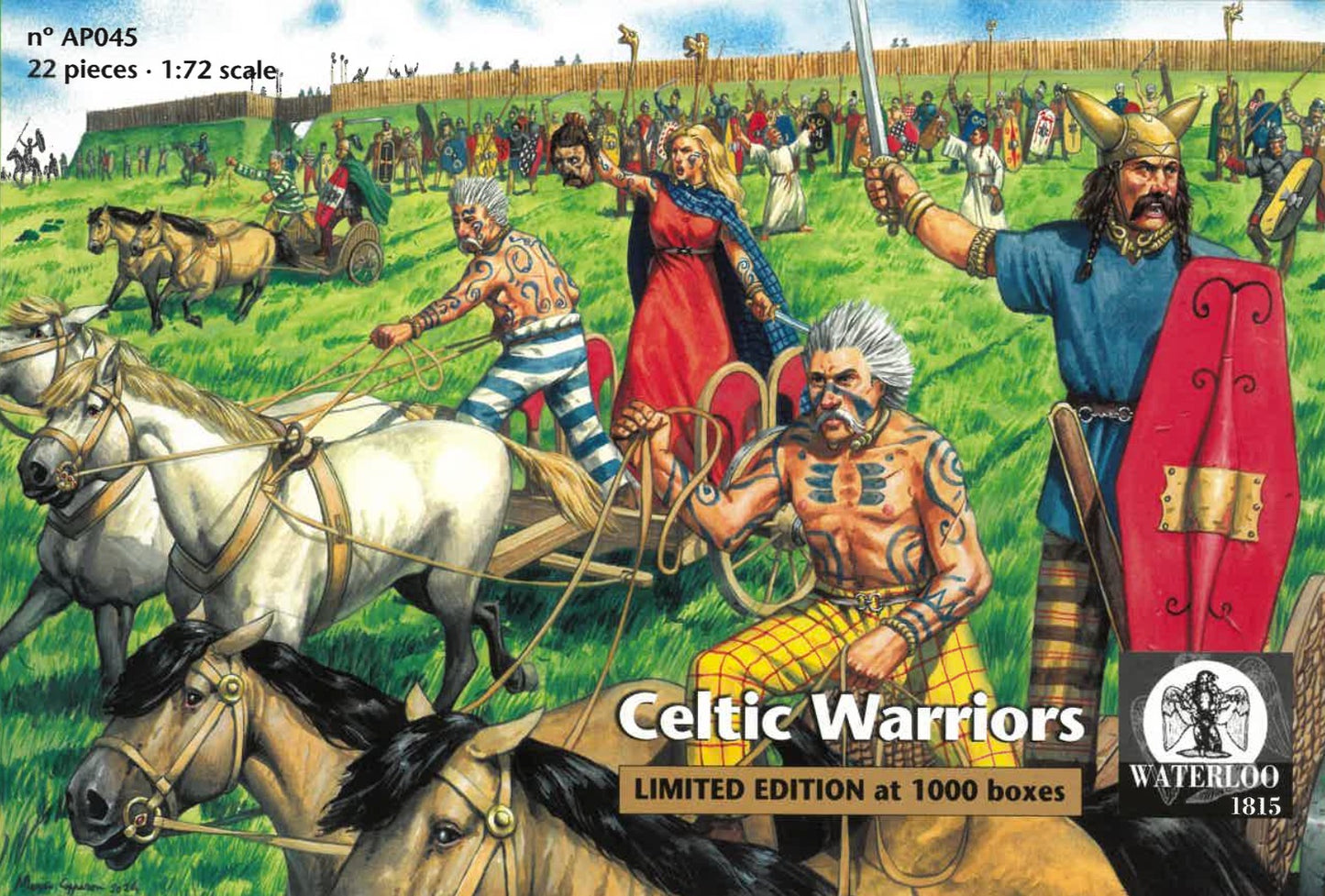 Waterloo 1815 WLAP045 1:72 Celtic/Gaul Warriors