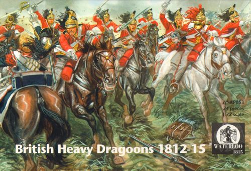 Waterloo 1815 WLAP053 1:72 British Heavy Dragoons 1812-1815