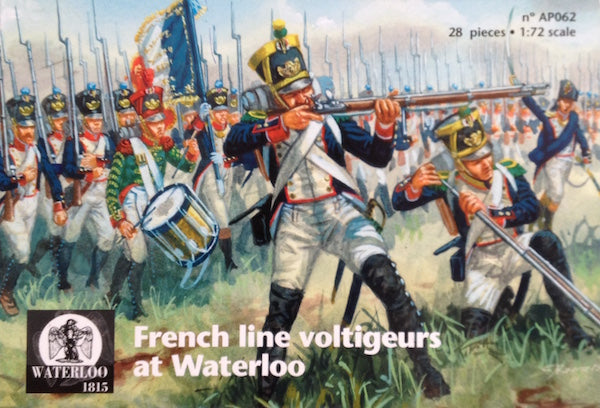 Waterloo 1815 WLAP062 1:72 French Line Voltigeurs at Waterloo x 28 pieces