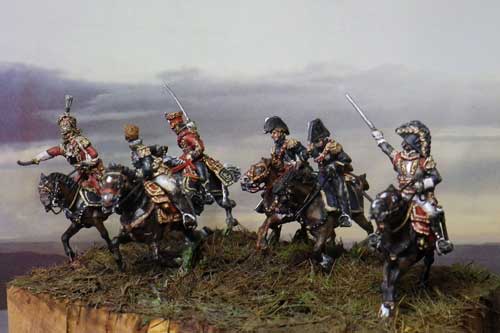 Waterloo WLAP102 1:72 French HQ charge at Waterloo