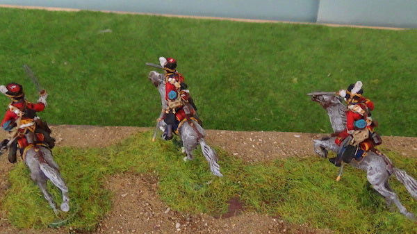 Waterloo 1815 WLAP104 Scotland Forever Cavalry Figures 1:72