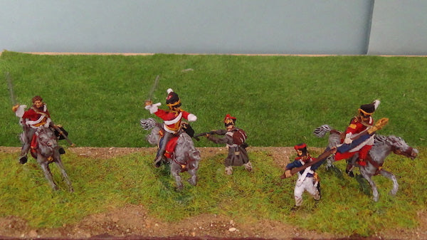Waterloo 1815 WLAP104 Scotland Forever Cavalry Figures 1:72