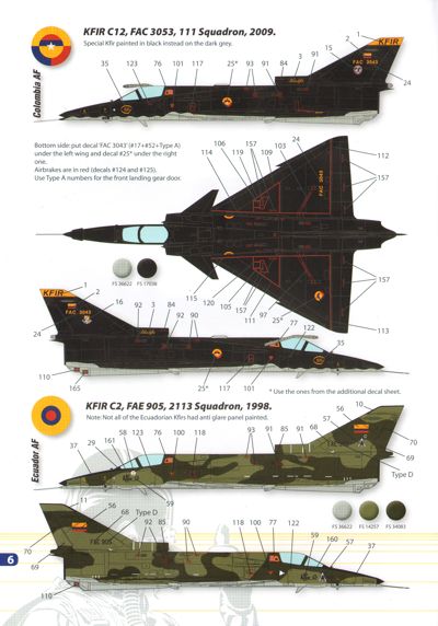 Wingman Models WMD48001 1:48 IAI C-2/C-7 Kfir