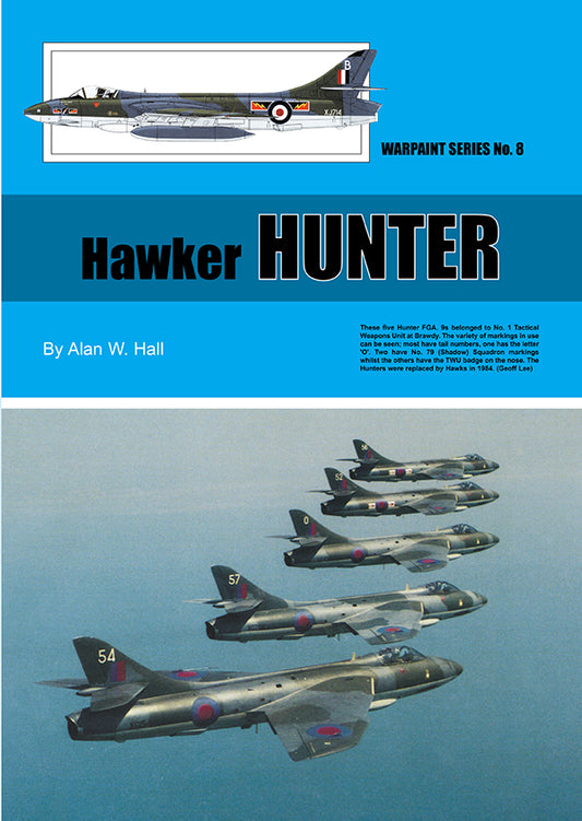 Warpaint Series WPS08 Hawker Hunter F/T/GA Variants Guide