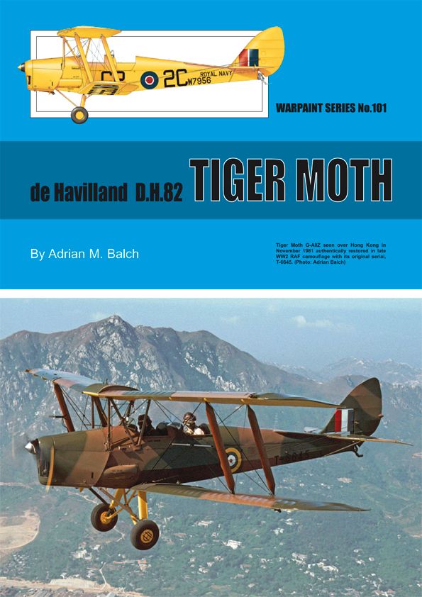 Warpaint Series WPS101 de Havilland DH.82A Tiger Moth by Adrian M