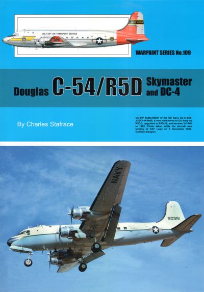 Warpaint Series WPS109 Douglas C-54/R5D Skymaster and DC-4