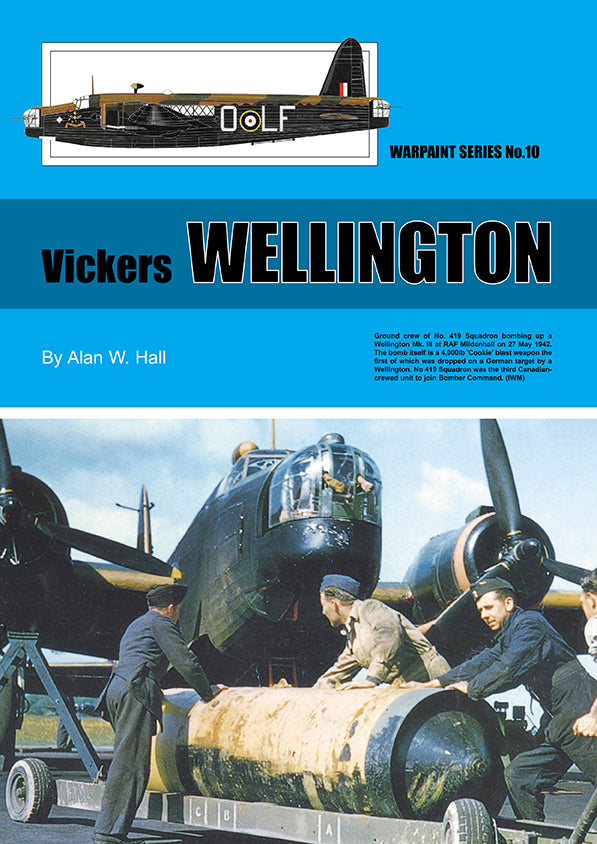 Warpaint Series WPS10 Vickers Wellington AUTHOR: Hall,