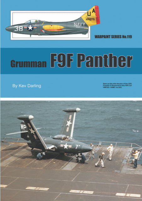 Warpaint Series WPS119 Grumman F9F Panther Jet Fighter Guide