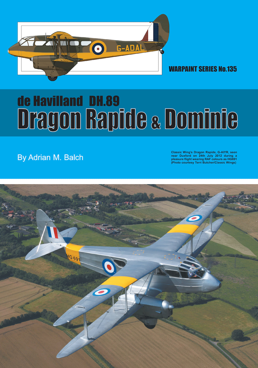 Warpaint Series WPS135 DH.89 Dragon Rapide and Dominie Guide