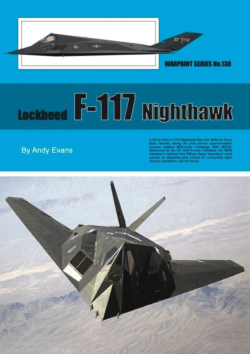 Warpaint Series WPS138 Lockheed F-117 Nighthawk Stealth Guide