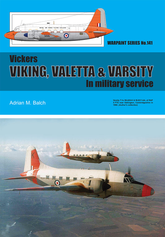 Warpaint Series WPS141 Vickers Viking, Valetta & Varsity In Military Service