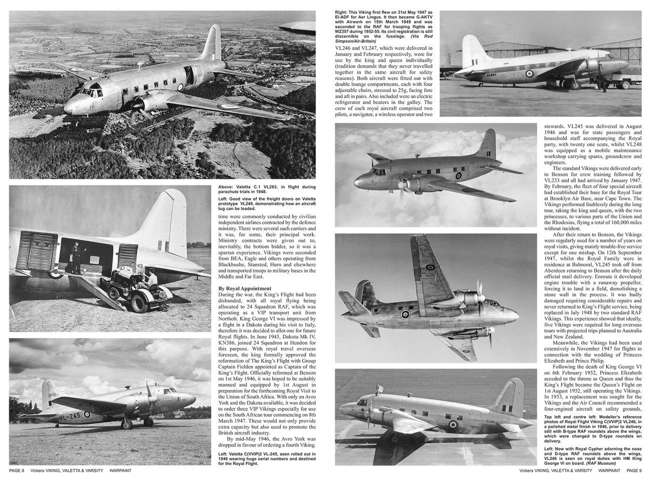Warpaint Series WPS141 Vickers Viking, Valetta & Varsity In Military Service