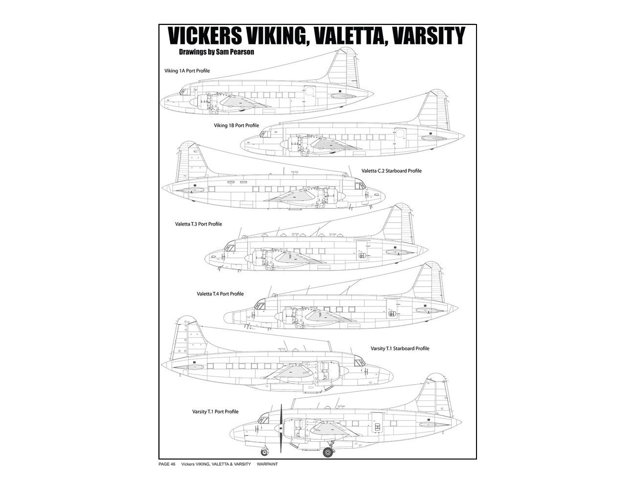 Warpaint Series WPS141 Vickers Viking, Valetta & Varsity In Military Service