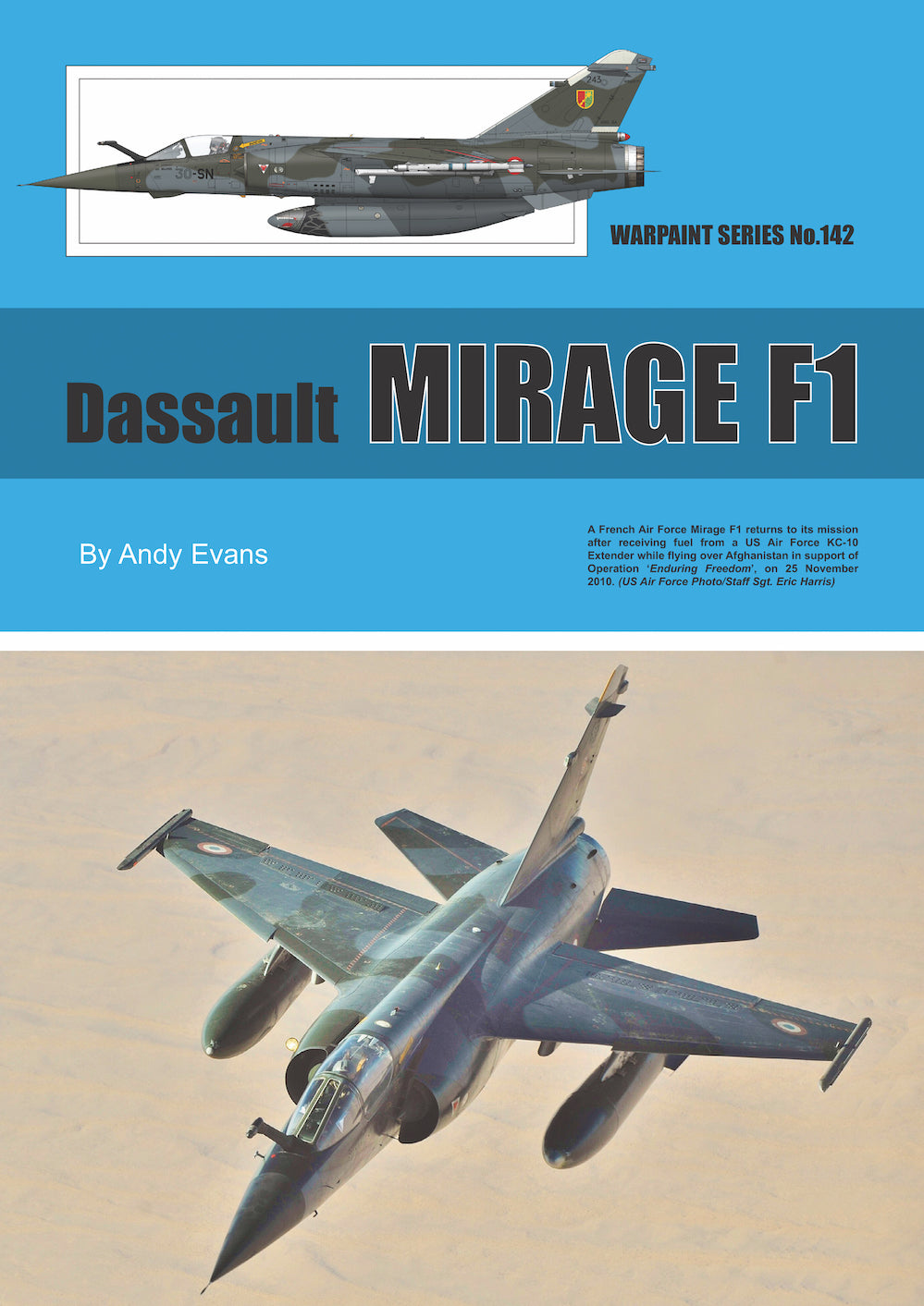 Warpaint Series WPS142 Dassault Mirage F1 60-Page Guide