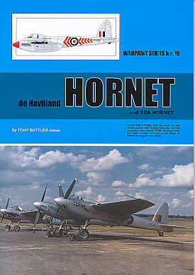 Warpaint Series WPS19 de Havilland Hornet and Sea Hornet by Tony Buttler AMRAeS