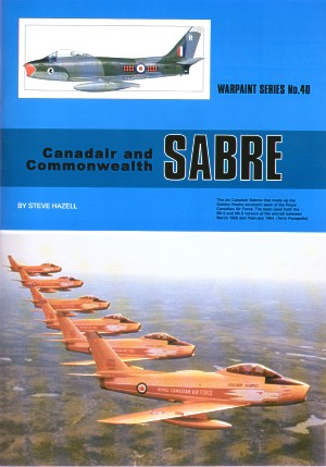Warpaint Series WPS40 Canadair and Commonwealth Sabre