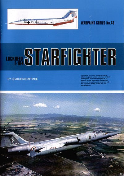 Warpaint Series WPS43 Lockheed F-104 Starfighter