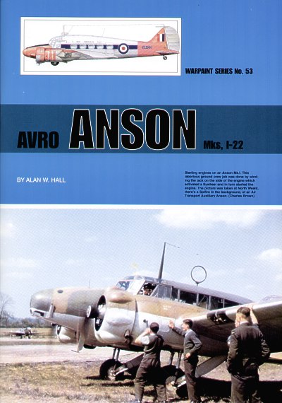 Warpaint Series WPS53 Avro Anson Mk.I-22