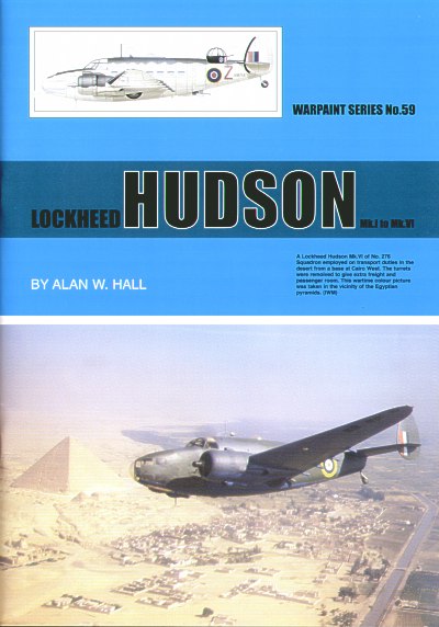 Warpaint Series WPS59 Lockheed Hudson Mk.I to Mk.VI