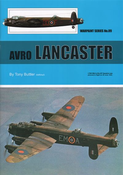 Warpaint Series WPS89 Avro Lancaster [Mk.I Mk.II Mk.III Mk.I/III]