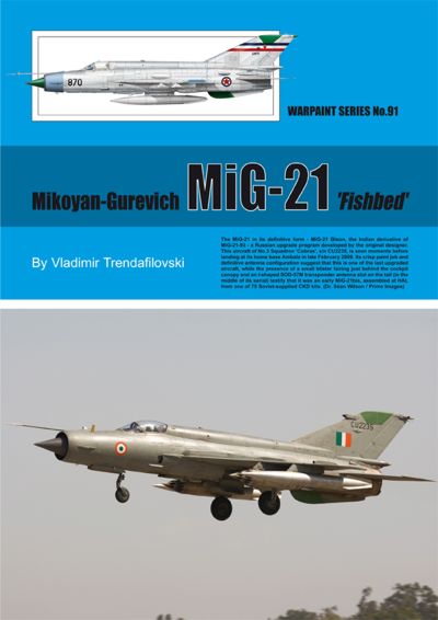 Warpaint Series WPS91 Mikoyan MiG-21 'Fishbed'