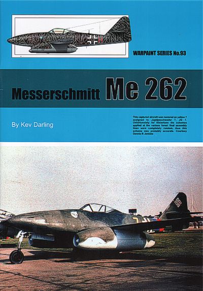 Warpaint Series WPS93 Messerschmitt Me-262A-1a