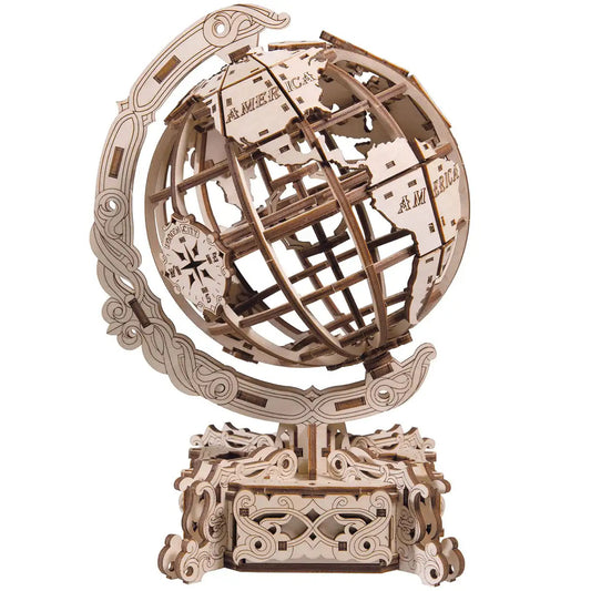 Wooden City WR341 World Glode 3D Wooden Model Kit