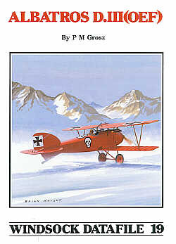 Albatros Productions WSDA019 Albatros OEF D.III re-print