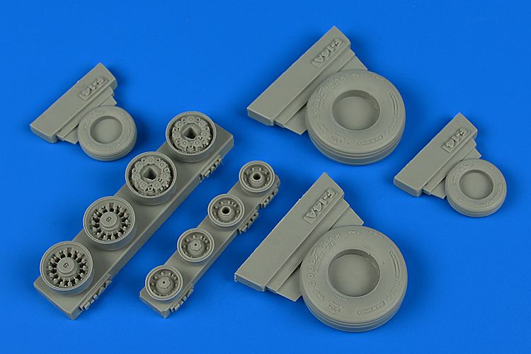 Wheeliant  WT148014 1:48 Grumman F-14A Tomcat weighted wheels