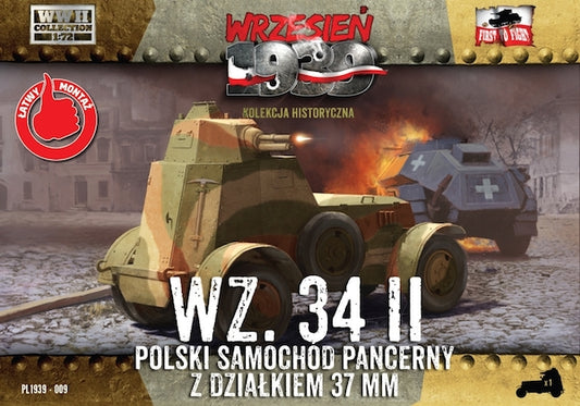 First To Fight Kits FTF009 1:72 Wz.34/II Polish Armored Car