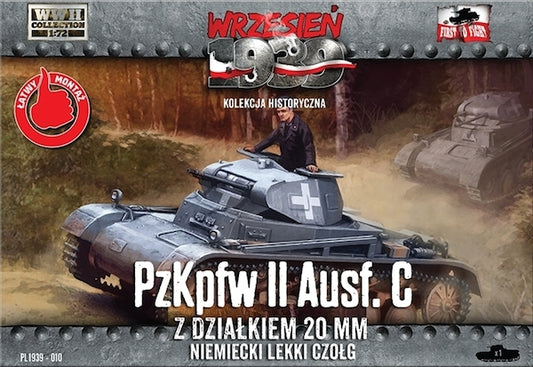 First To Fight Kits FTF010 1:72 Pz.Kpfw.II Ausf.C German light tank