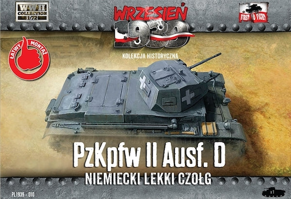 First To Fight Kits FTF012 1:72 Pz.Kpfw.II Ausf.D