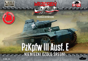 First To Fight Kits FTF014 1:72 Pz.Kpfw.III Ausf.E
