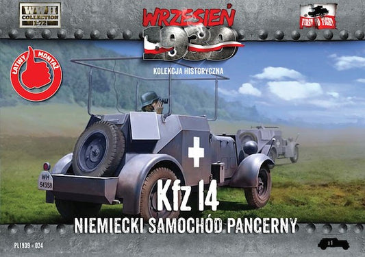 First To Fight Kits FTF024 1:72 Kfz.14 German armored radio car