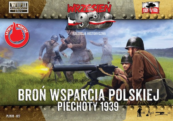First To Fight Kits FTF027 1:72 Polish Infantry Support Weapons