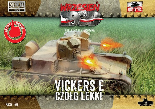 First To Fight Kits FTF028 1:72 Vickers 6 ton Mk. E with twin turrets