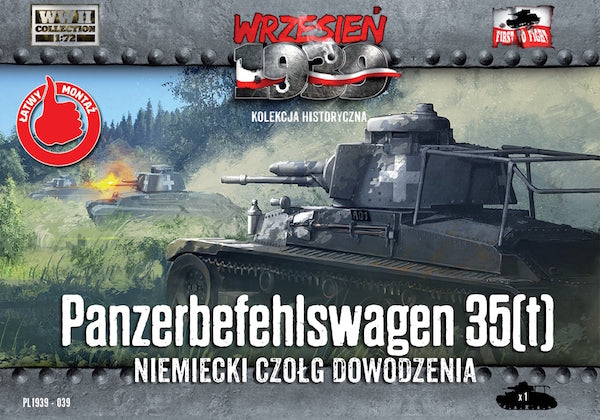 First To Fight Kits FTF039 1:72 Panzerbefehlswagen 35