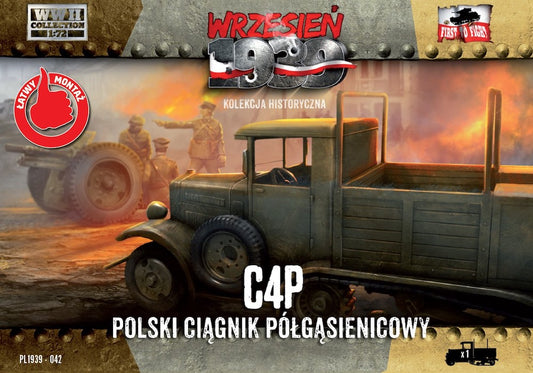 First To Fight Kits FTF042 1:72 C4P Polish Halftrack Artillery Tractor