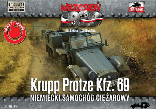 First To Fight Kits FTF051 1:72 Krupp-Protze Kfz.69