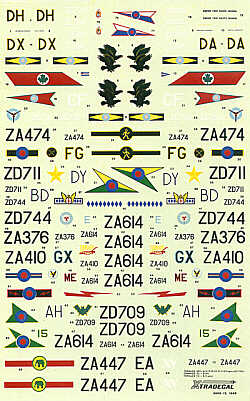 Xtradecal X00572 1:72 Panavia Tornado GR.1/F2/F3.