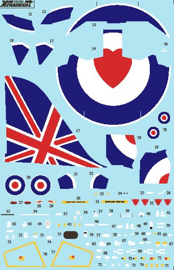 Xtradecal X32034 1:32 BAe Hawk T.1A