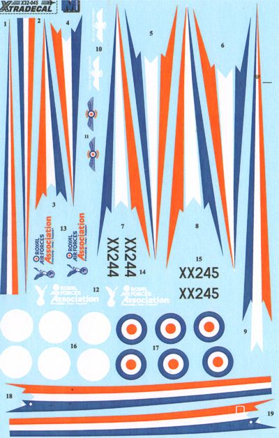 Xtradecal X32045 1:32 BAe Hawk T.1A