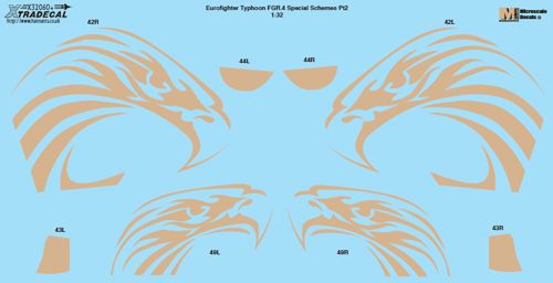 Xtradecal X32060 1:32 Eurofighter Typhoon FGR.4 29