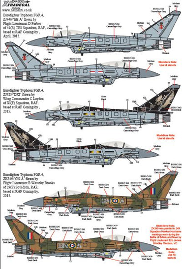 Xtradecal X44007 1:144 RAF Update 2013-2015