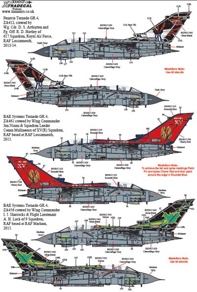 Xtradecal X44007 1:144 RAF Update 2013-2015