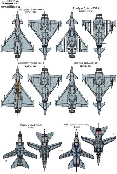 Xtradecal X44007 1:144 RAF Update 2013-2015