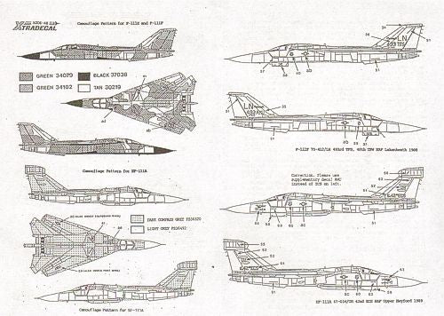 Xtradecal X48006 1:48 USAFE Pt 2.